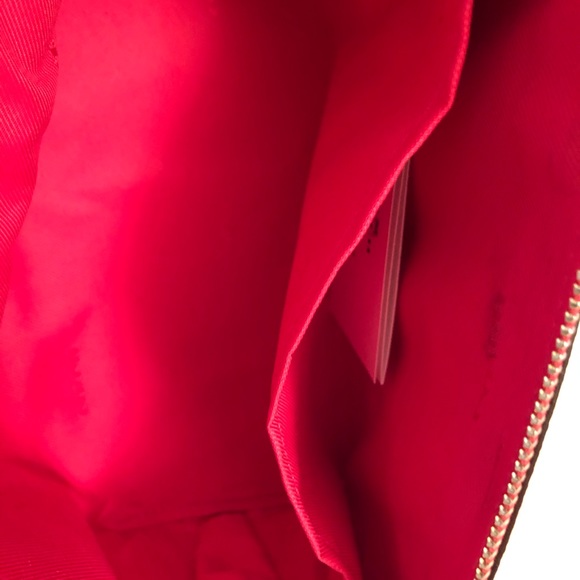 Coach COSMETIC case 22 in crossgrain leather - Picture 5 of 8